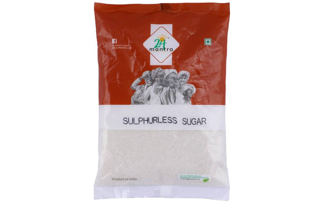 24 Mantra Sulphurless Sugar    Pack  500 grams
